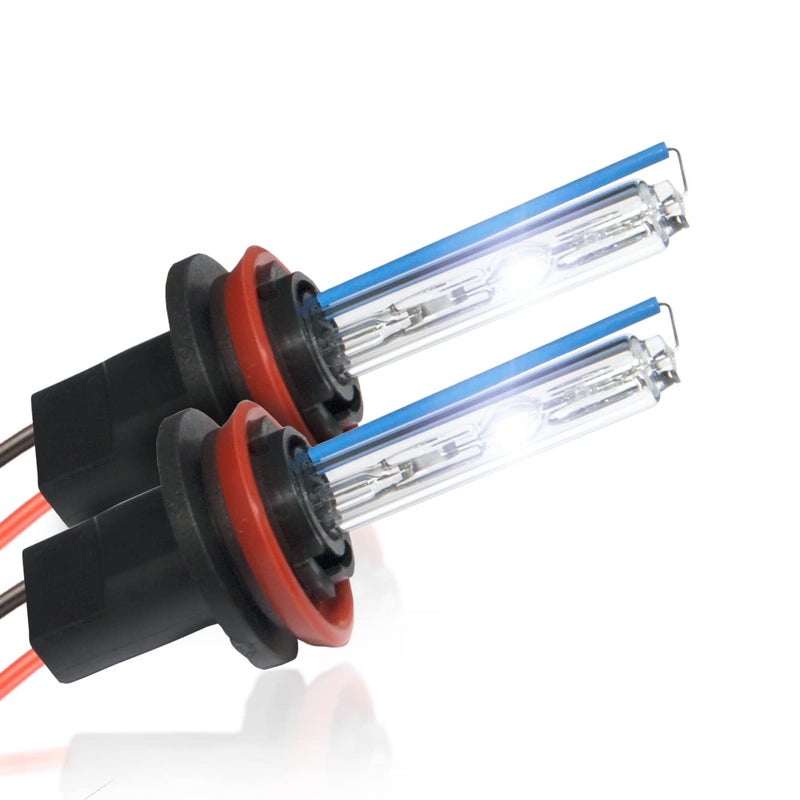 HID-Warehouse HID Xenon Replacement Bulbs - H11 6000K - Light Blue (1 Pair) - Image 1